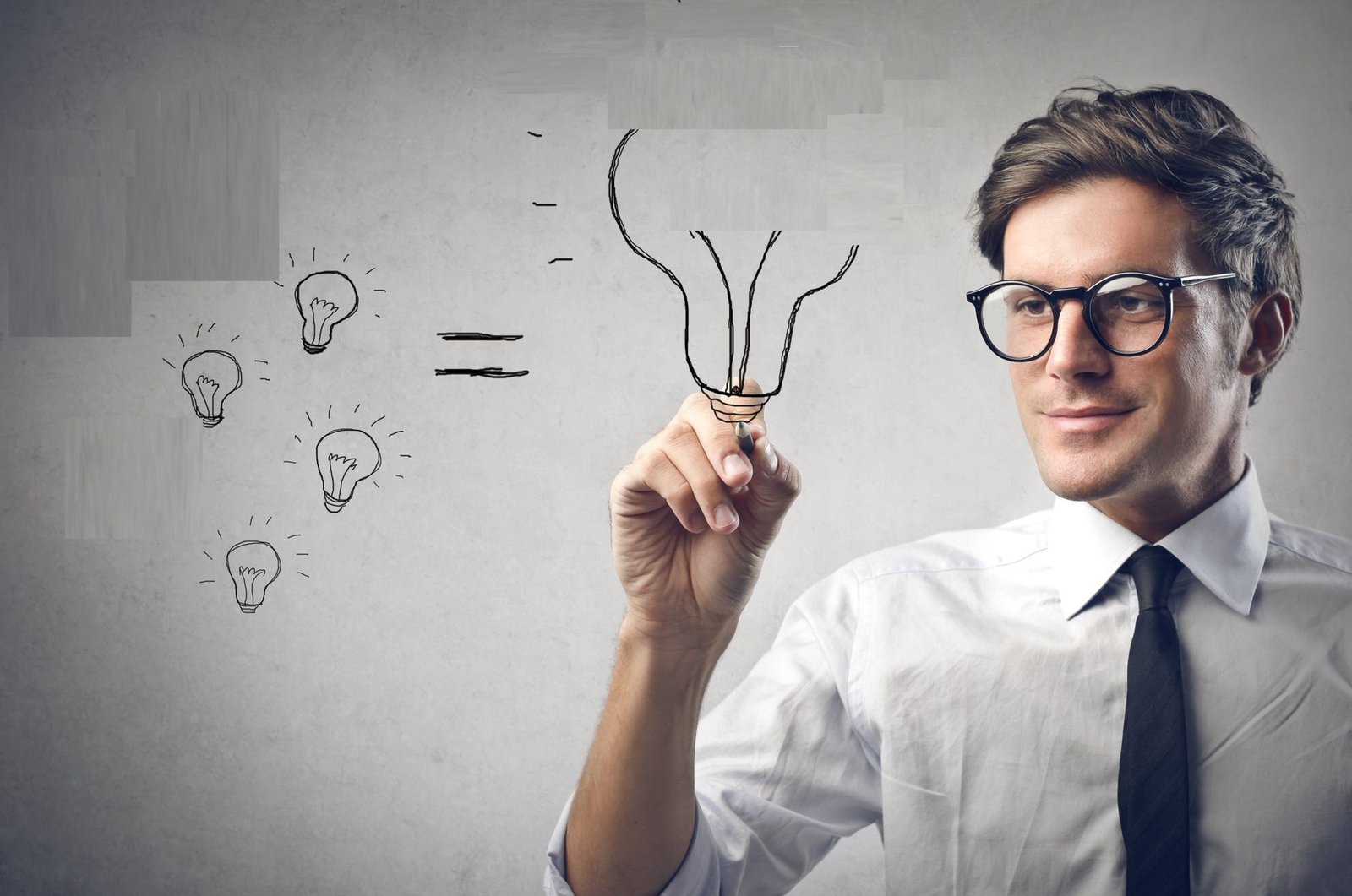 A JB International consultant developing ideas in a training session